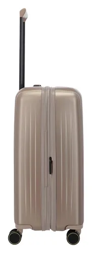 Střední skořepinový kufr na kolečkách Travelite BARBARA Novelty M Satin Nude