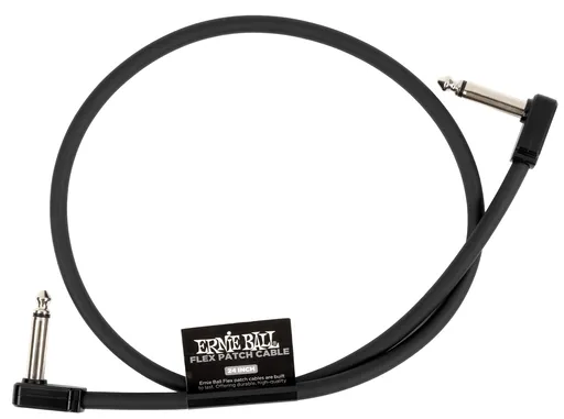Ernie Ball Flex Patch Cable 24" Black