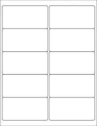 Samolepicí etikety 105 x 57 mm, 10 etiket, A4, 100 listů