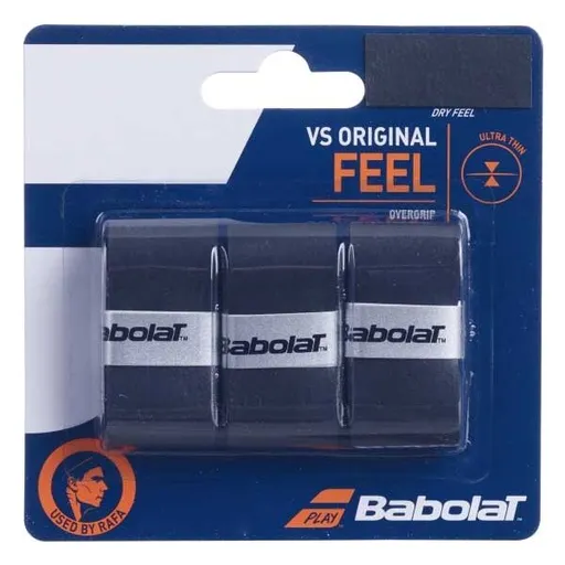Babolat VS ORIGINAL Tenisová omotávka, černá, velikost