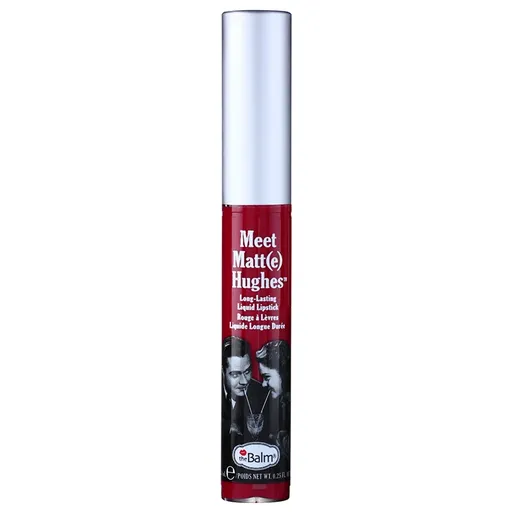 theBalm Meet Matt(e) Hughes Long Lasting Liquid Lipstick dlouhotrvající tekutá rtěnka odstín Dedicated 7.4 ml