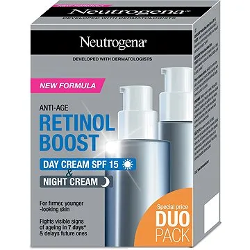 NEUTROGENA Retinol Boost DuoPack Den + Noc  2 × 50 ml (3574661720692)