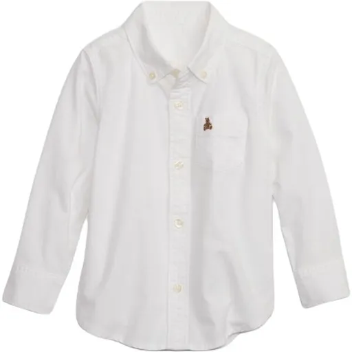 GAP BABY Dětská košile, bílá, velikost 4Y