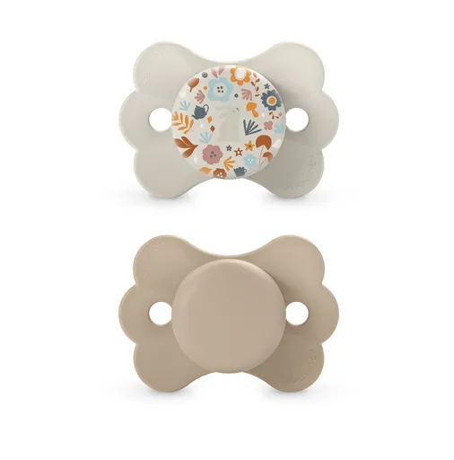 Suavinex Wonderland SX PRO Fyziologický dudlík 6-18m 2 ks krémový