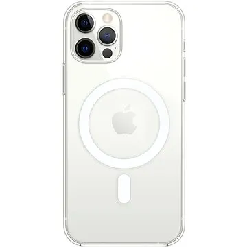 Apple iPhone 12 a 12 Pro Silikonový kryt s MagSafe průhledný (MHLM3ZM/A)