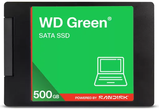WD GREEN SSD 3D NAND WDS500G5G0A 500GB, SATA III 6 Gb/s, 545MB/s, 2.5"