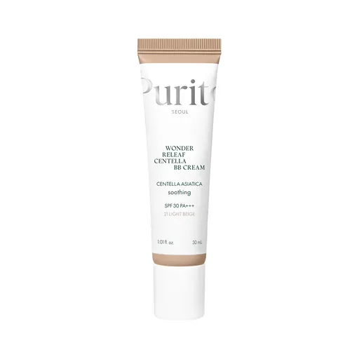 PURITO BB krém SPF 30 Wonder Releaf Centella (BB Cream) 30 ml 21 Light Beige