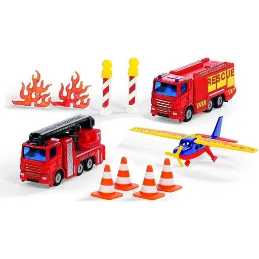SIKU Super 6330 set hasičská vozidla a příslušenství