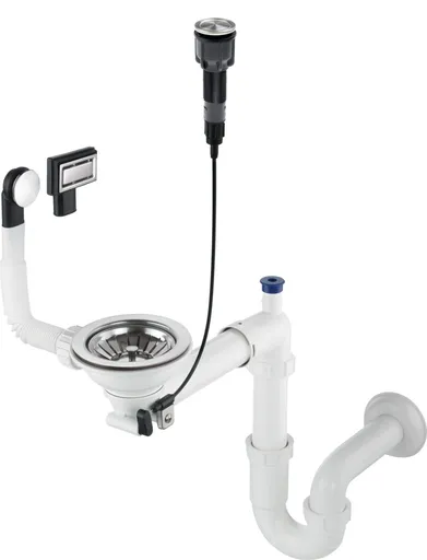 DEANTE Space-Saver ocelový granitový odpadový dřez, 1-miska Space-Saver ZXY_9982