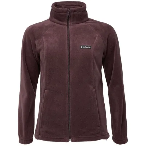 Columbia BENTON SPRINGS FULL ZIP FLEECE Dámská fleecová mikina, vínová, velikost