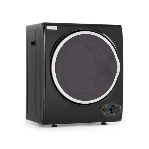 Klarstein Jet Set 2500, sušička prádla, sušička s odsáváním vlhkého vzduchu, 850 W, TEE C, 2,5 kg, 50 cm, černá