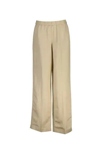 KALHOTY GANT LINEN BLEND PULL ON PANTS OAT BEIGE