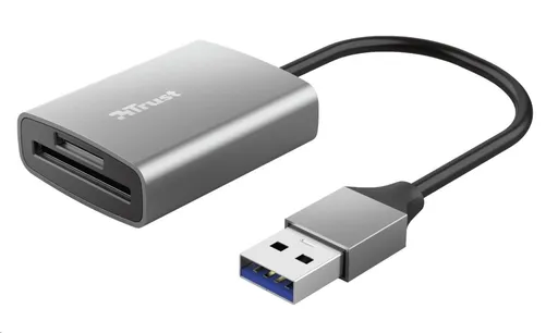 TRUST čtečka paměťových karet DALYX Fast, externí, USB 3.2, 8cm