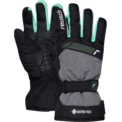 Reusch FLASH GORE-TEX JR Dětské zimní rukavice, černá, velikost