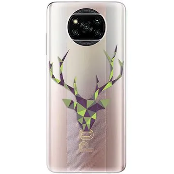 iSaprio Deer Green pro Xiaomi Poco X3 Pro / X3 NFC (deegre-TPU3-pX3pro)