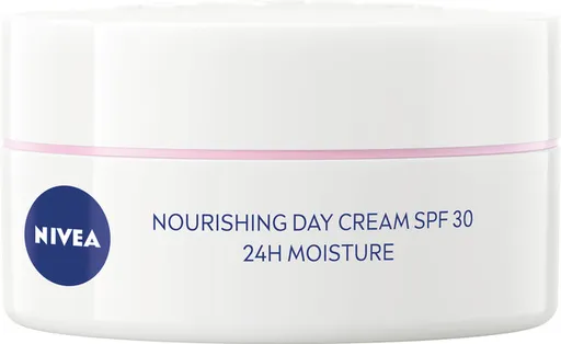 Nivea Denní krém Nourishing Day Cream SPF 30 24h Moisture 50 ml
