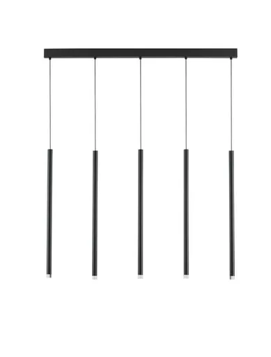 NOVA LUCE závěsné svítidlo DANDIA černý hliník LED závěsné svítidlo 27W 3000K 9540202