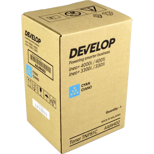 Develop TNP-81 AAJW4D2 azurový (cyan) originální toner