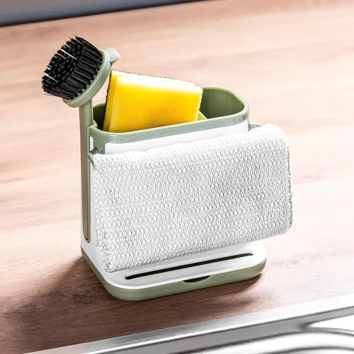 Haushalt international Organizér ke dřezu s kartáčem