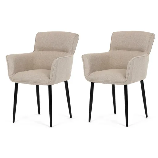 Sada jídelních židlí DCH-J2159 CRM2, 2 ks