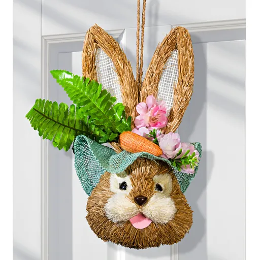 Dekorace na dveře Zajíc