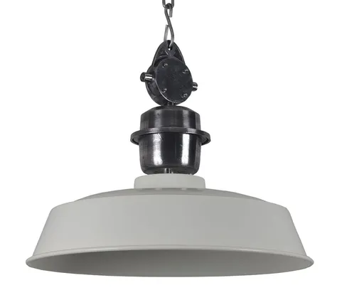 Krémové závěsné kovové světlo Sesto creme - Ø 42*38 cm Collectione