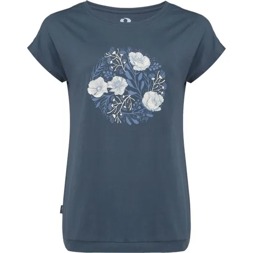 LOAP BARGA Dámské tričko, tmavě modrá, velikost