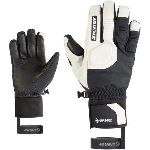 Ziener GINOS-Z GTX PR Lyžařské rukavice, černá, velikost
