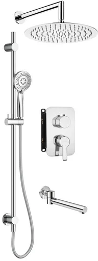 DEANTE Arnika Sprchový set pod omítku s vanovým výtokem BOX BXYW0QAM