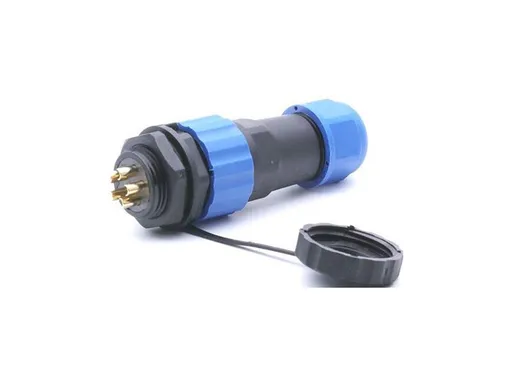Konektor a zdířka SP/SD20-5P vodotěsný na kabel a panel