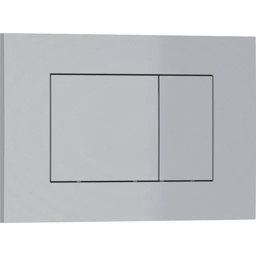 MEXEN Tex 02 splachovací tlačítko, chrom matná 6102-04