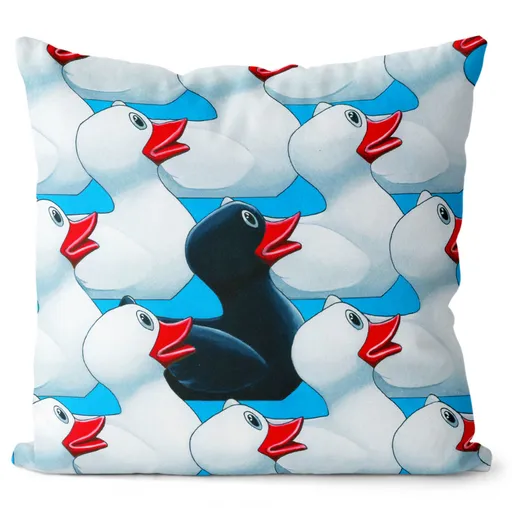 Polštář Black and White 40x40cm