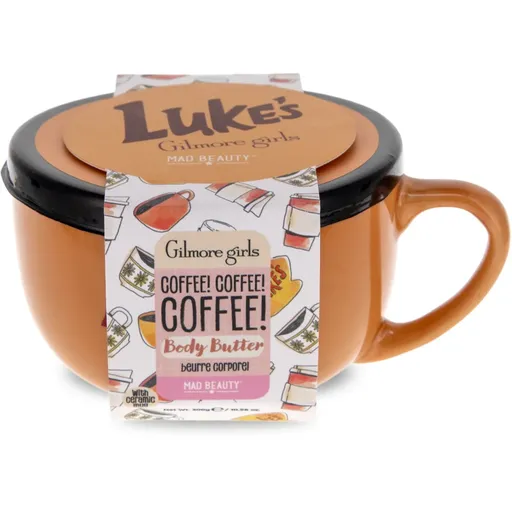 Mad Beauty Gilmore Girls tělové máslo vůně Peony & Cherry Blossom 300 g