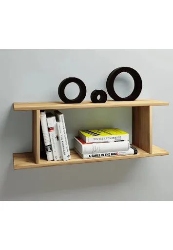 VCM Nástěnná police „Sirola“, dub medový