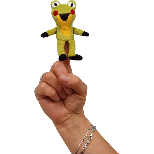 MÚ Brno Žabka 10cm, prstový maňásek