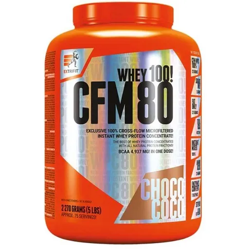 EXTRIFIT CFM INSTANT WHEY 80 2270 G Protein, , velikost 2,27 KG