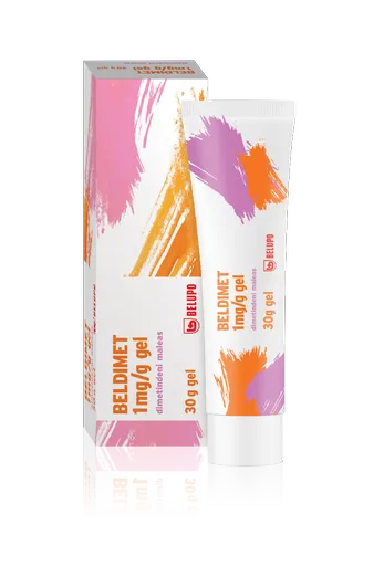 Beldimet 1 mg/g gel 30 g
