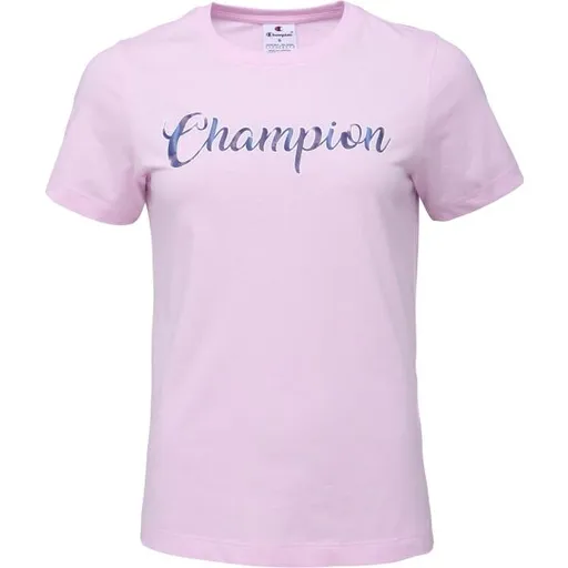 Champion SS TEE Dámské tričko, růžová, velikost