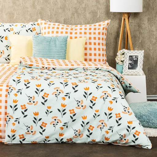 4Home Krepové povlečení Spring , 220 x 200 cm, 2 ks 70 x 90 cm