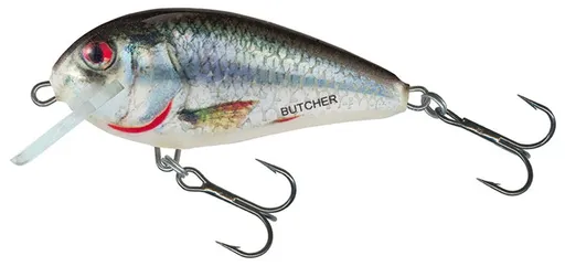 Salmo Wobler Butcher Floating Holographic Real Dace,Salmo Wobler Butcher Floating Holographic Real Dace