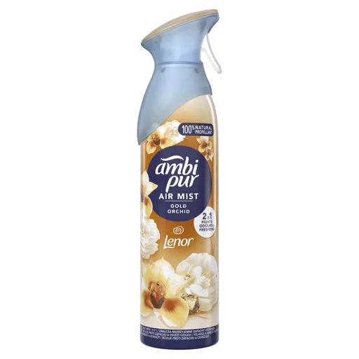 Ambi Pur Spray Gold Orchid osvěžovač vzduchu 185 ml