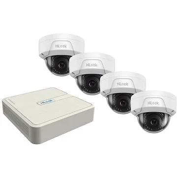 HiLook KIT dome/ 1x NVR-104H-D/4P(C)/ 4x IP kamera IPC-D140H(C) (NVR-104H-D/4P(C)IPC-D140H(C))