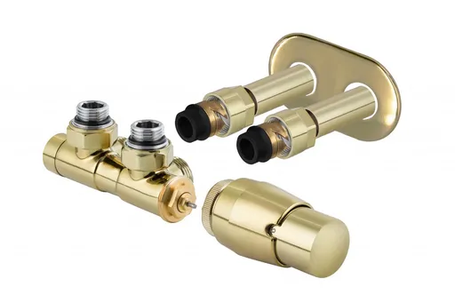 HOPA TERM-SET, středový ventil (Z4) Barva Zlatá lesklá, Varianta Pravá RDTERMSETRZG