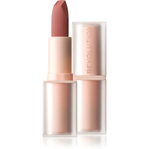 Makeup Revolution Lip Allure Soft Satin Lipstick krémová rtěnka se saténovým finišem odstín Siren 3.2 g