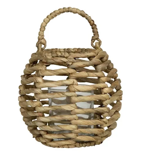 Lucerna z vodního hyacintu Luccia - 20*20*18cm Mars & More