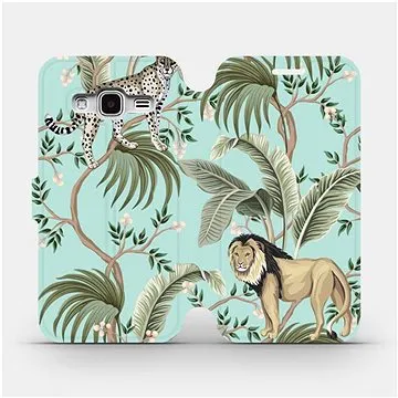 Flip pouzdro na mobil Samsung Galaxy J3 2016 - MP08S Dvě kočičky (5903516789603)