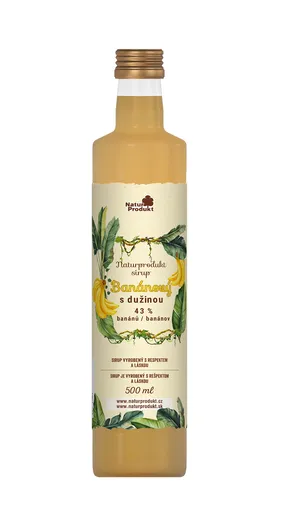 Naturprodukt sirup Banánový 500 ml