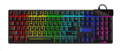 CONNECT IT klávesnice NEO, černá, gaming (CZ+SK verze)
