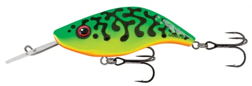 Salmo wobler sparky shad floating green tiger 4 cm