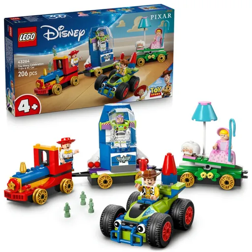 LEGO® Disney a Pixar 43264 Slavnostní vláček a Autíčko z Příběhu hraček